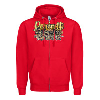 Red periodt Zipper Hoodie - Artiststas