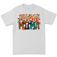 Dove Grey thankful mama holstein cow Premium Tee - RacoonDesign