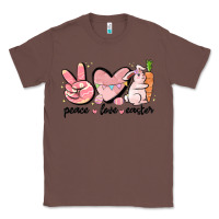 Chestnut peace love easter Classic Tee - MaliasSmallBusiness
