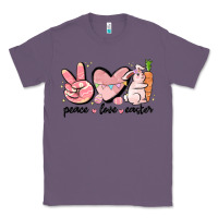 Lavender peace love easter Classic Tee - MaliasSmallBusiness