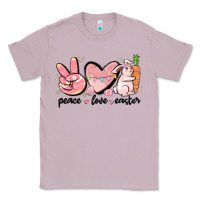 Lilac peace love easter Classic Tee - MaliasSmallBusiness