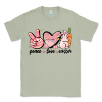 Matcha peace love easter Classic Tee - MaliasSmallBusiness