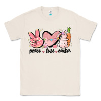 Natural peace love easter Classic Tee - MaliasSmallBusiness