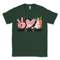 Sports Green peace love easter Classic Tee - MaliasSmallBusiness