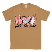 Toasted Coconut peace love easter Classic Tee - MaliasSmallBusiness