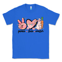 True Royal peace love easter Classic Tee - MaliasSmallBusiness