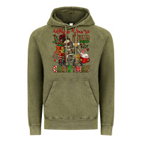 Vintage Olive when you're dead inside but it's christmas Vintage Hoodie - Jasminsmagicworld