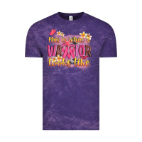 Cloud Purple this is what a warrior looks like Vintage Tee - NancyCooperArtShop