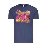 Vintage Denim this is what a warrior looks like Vintage Tee - NancyCooperArtShop
