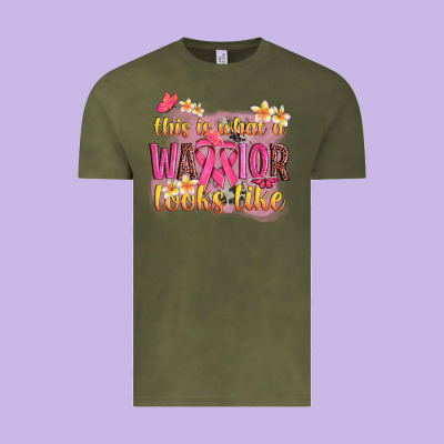 This Is What A Warrior Looks Like Vintage Tee Designed By Nancycooperartshop