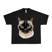 Black siamese face Urban Heavy Tee - LillyAllenDesigns
