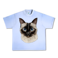 Grape Ice siamese face Urban Heavy Tee - LillyAllenDesigns
