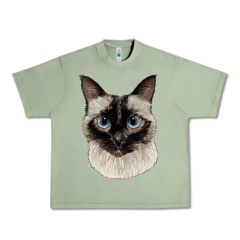 Siamese Face Urban Heavy Tee by LillyAllenDesigns | Teevron