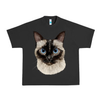 Pigment Black siamese face Urban Heavy Tee - LillyAllenDesigns