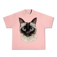 Salmon siamese face Urban Heavy Tee - LillyAllenDesigns