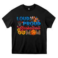 Black loud and proud basketball mom Heavy Core Tee - HRA Design Shop
