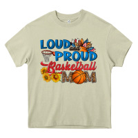 Mossy loud and proud basketball mom Heavy Core Tee - HRA Design Shop