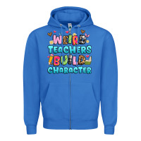 True Royal weird teachers build character Zipper Hoodie - Artiststas