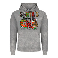 Cloud Rock santa’s favorite cna Vintage Hoodie - Jasminsmagicworld