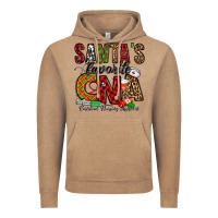 Vintage Coffee santa’s favorite cna Vintage Hoodie - Jasminsmagicworld