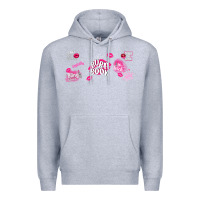 Heather Grey burn book Premium Hoodie - TumblerDesignByShophia