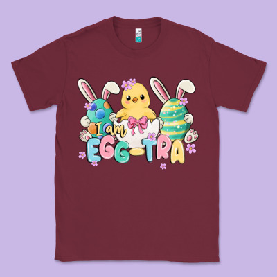 I Am Eggtra Classic Tee Designed By Maliassmallbusiness