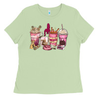 Matcha Girl boss coffee cups Ladies Tee - Zillion Design Studio