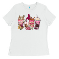 White Girl boss coffee cups Ladies Tee - Zillion Design Studio