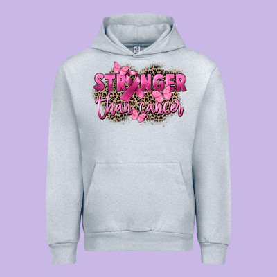 Stronger Than Cancer Urban Hoodie Designed By Fadigitalartstudio