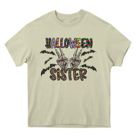 Halloween Sister Heavy Core Tee | Teevron