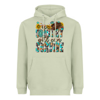 Matcha Western a Country Girl Can Survive Heavyweight Hoodie - texasbilliewilder