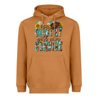Meerkat Western a Country Girl Can Survive Heavyweight Hoodie - texasbilliewilder
