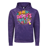 Cloud Purple daddys girl Vintage Hoodie - NancyCooperArtShop