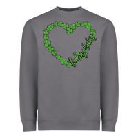 Storm shamrock heart felling lucky Heavyweight Sweatshirt - MaliasSmallBusiness