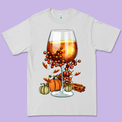 Thanksgiving Fall Premium Tee Designed By Fadigitalartstudio