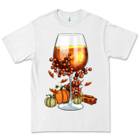 White Thanksgiving Fall Premium Tee - FaDigitalArtStudio