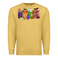 Antique Gold Nurse Halloween Premium Sweatshirt - NancyCooperArtShop