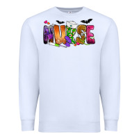 White Nurse Halloween Premium Sweatshirt - NancyCooperArtShop