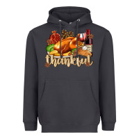 Smoke Thankful with Turkey Heavyweight Hoodie - texasbilliewilder