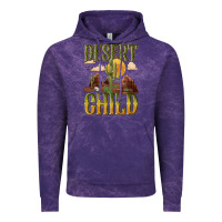 Cloud Purple desert child cactus Vintage Hoodie - NancyCooperArtShop