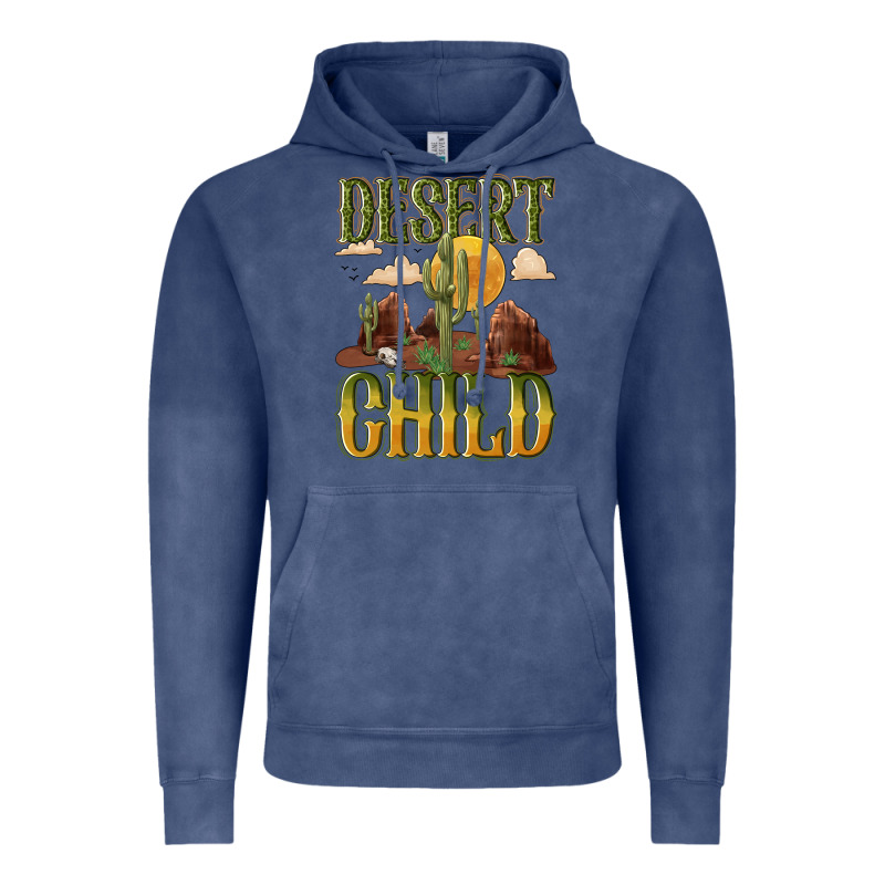 Desert Child Cactus Vintage Hoodie by NancyCooperArtShop | Teevron
