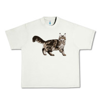 Pistachio Maine Coon Cat Urban Heavy Tee - LillyAllenDesigns