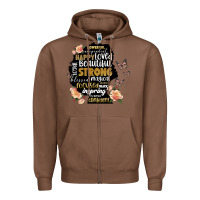 Chestnut black woman silhouette Zipper Hoodie - Artiststas