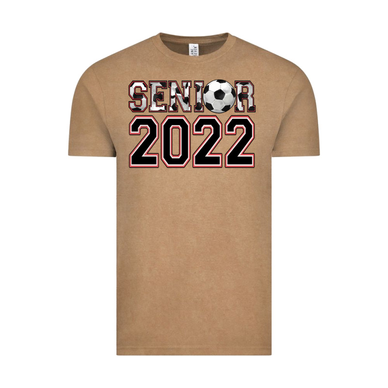 Senior Soccer Vintage Tee by AdoDesignShop | Teevron
