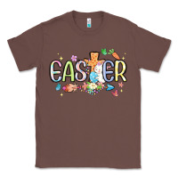 Chestnut easter cross with bunny Classic Tee - MaliasSmallBusiness
