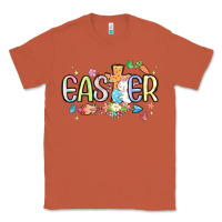 Copper easter cross with bunny Classic Tee - MaliasSmallBusiness