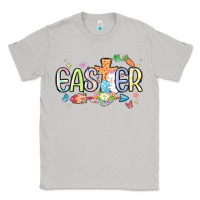 Moon Dust easter cross with bunny Classic Tee - MaliasSmallBusiness
