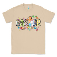 Mushroom easter cross with bunny Classic Tee - MaliasSmallBusiness