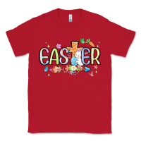 Red easter cross with bunny Classic Tee - MaliasSmallBusiness