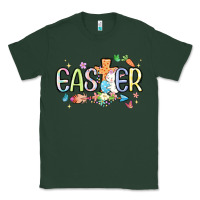 Sports Green easter cross with bunny Classic Tee - MaliasSmallBusiness